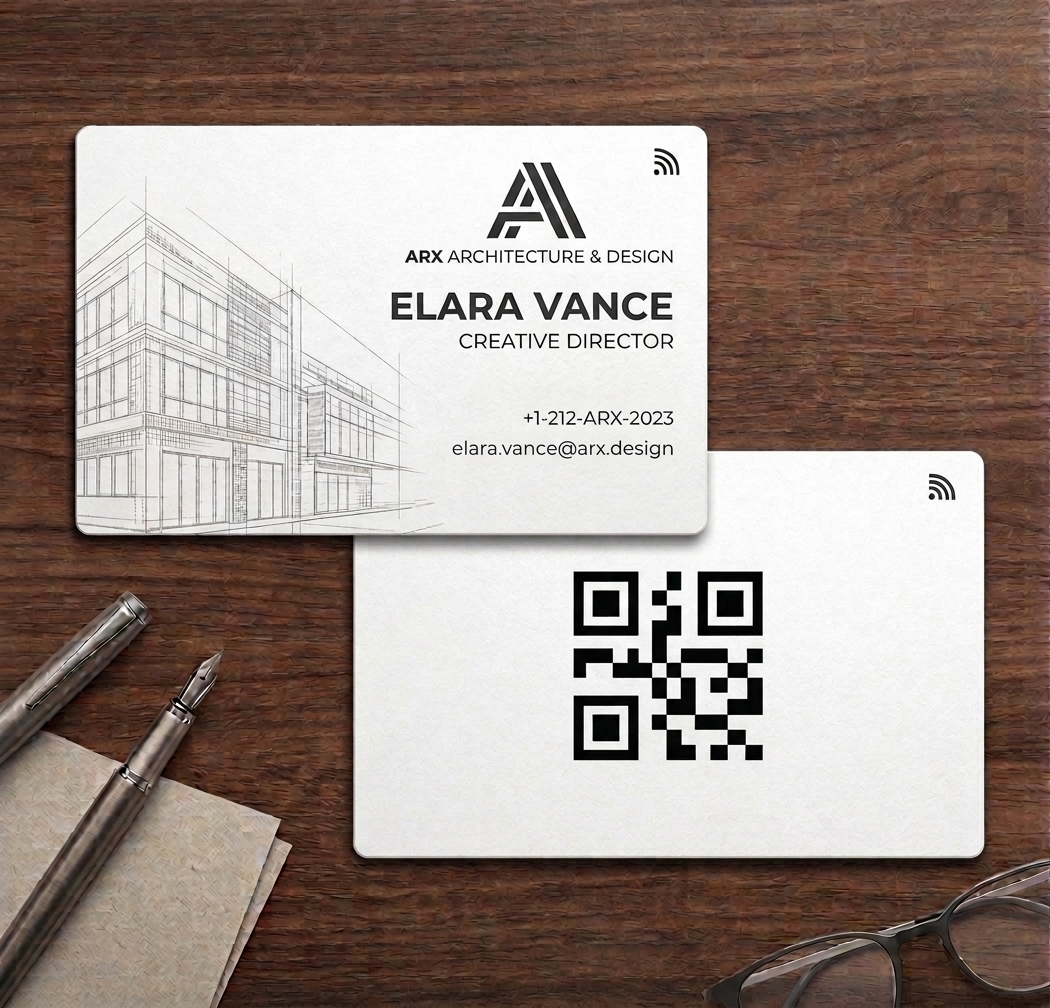 Premium NFC Card - White - Image 2